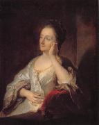 Jean-Francois De Troy The Artist s Wife,jeanne oil painting